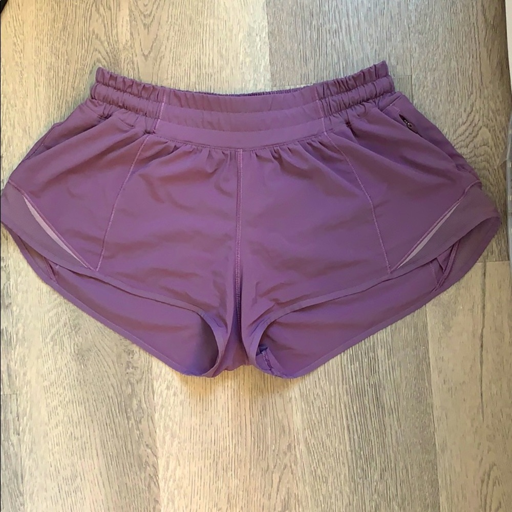Lululemon Purple Hotty Hot Short 2.5”